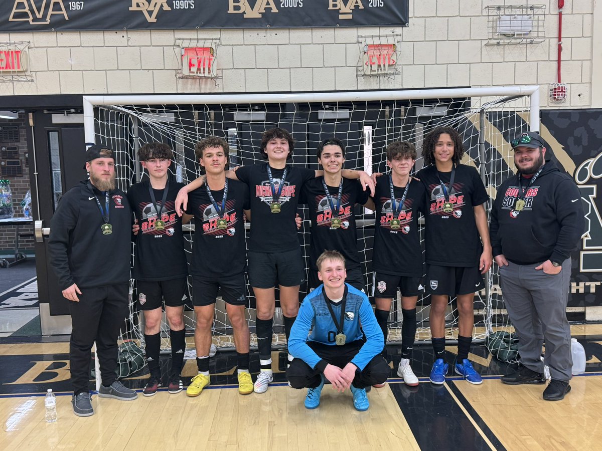 BVA Soccer Madness Champs. <a href="/MVI_sports/">MVI Sports</a> @athletics_sd <a href="/CharleroiSoccer/">Charleroi HS Boys Soccer</a>