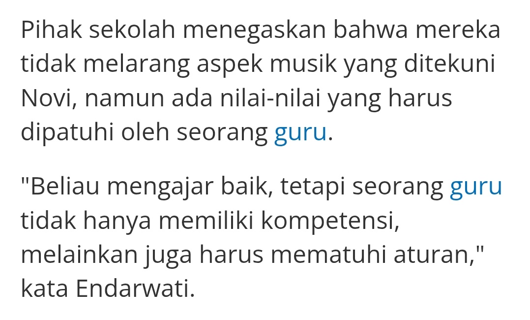 Tervalidasi. 

Kepala sekolah SD IT yang memecat novi mengakui bahwa Novi: 

✅ Mengajar dengan baik
✅ Memiliki kompetensi