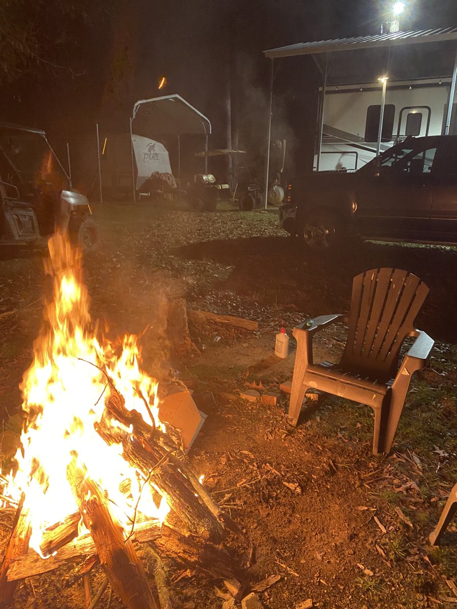 jrc1224's tweet image. Gunner is enjoying his first camp fire.  #DGD
