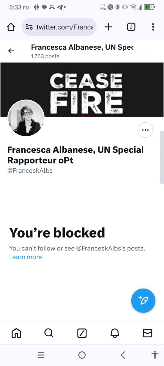 Why she doesn't want to talk to us here in Gaza?
