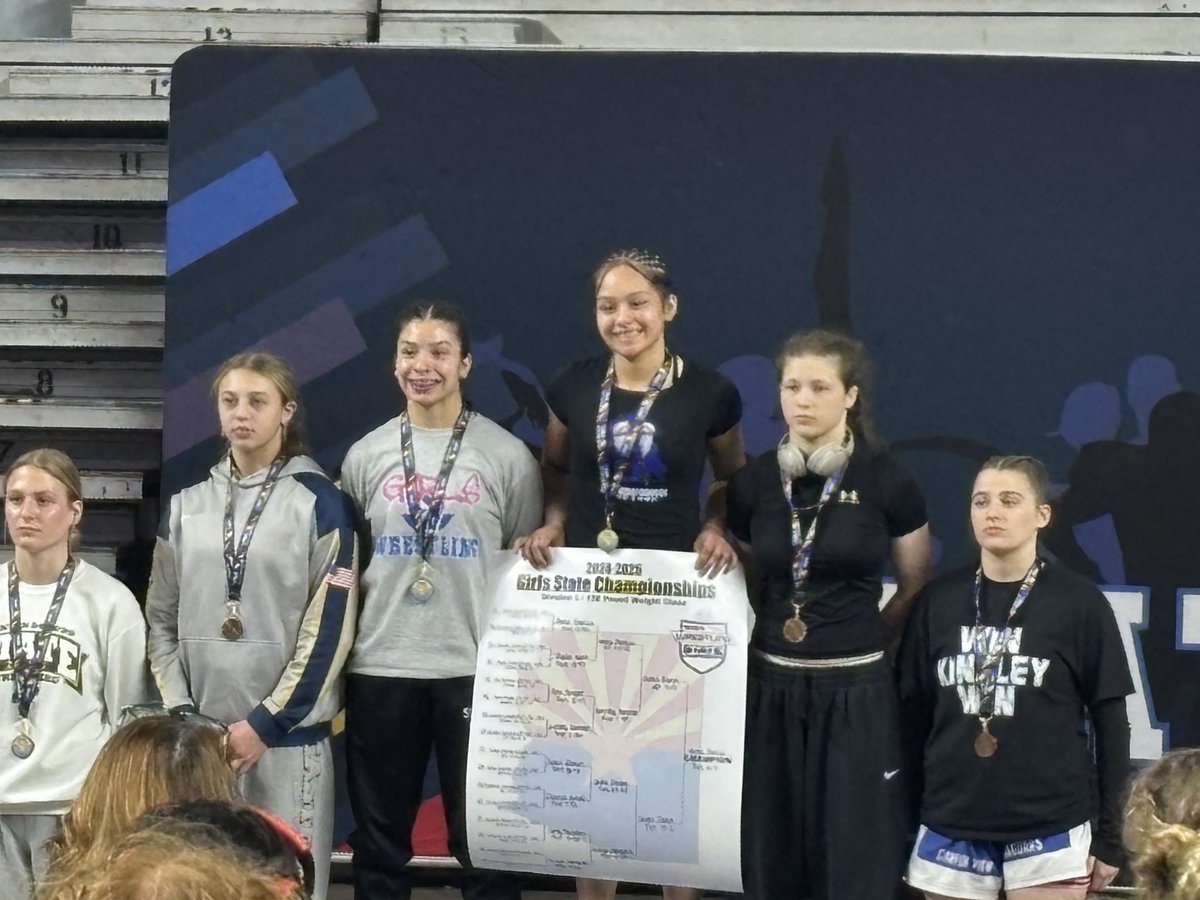 Wire to Wire undefeated record 2X AZ state champ Alena Garcia “straight grinder”💪🏽💪🏽💪🏽💪🏽