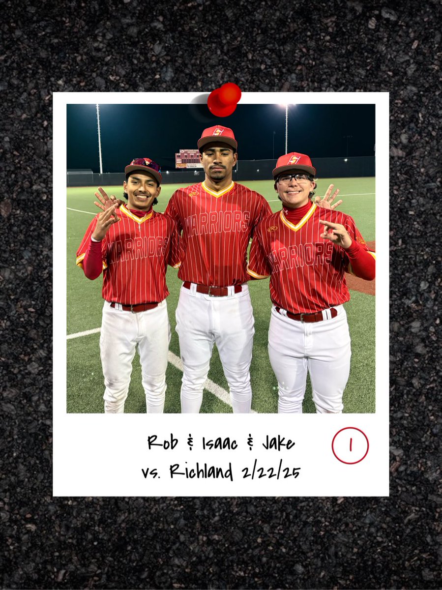 Richland 0
SGP 10
Final

Isaac Rios - 4in, 7K, 0H, 0R
Jake Ross - 3-3, 2 2B, 3 RBI
Rob Martinez - 3-3