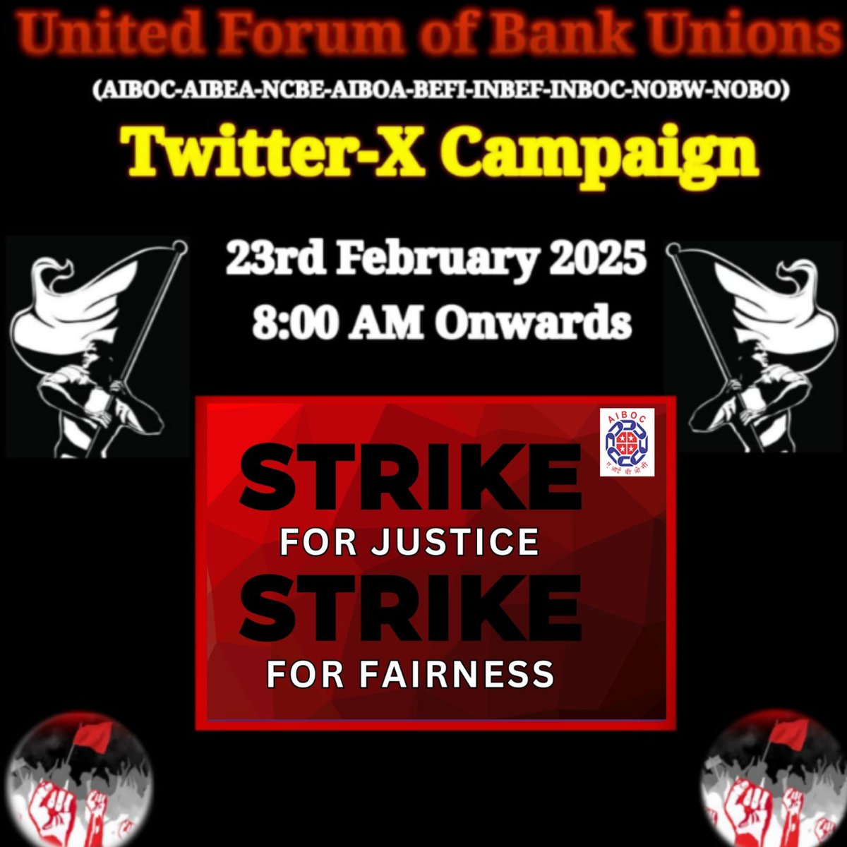Pramod_Shinde09's tweet photo. Efficiency thrives with 5-day banking! Employee well-being boosts service quality. Implement it now—no more waiting! @aiboc_in @fboioa_india @nilesh_pawar15 @nsitharaman @FinMinIndia @DFS_India #UnitedWeStand https://t.co/gemtduOZ6a