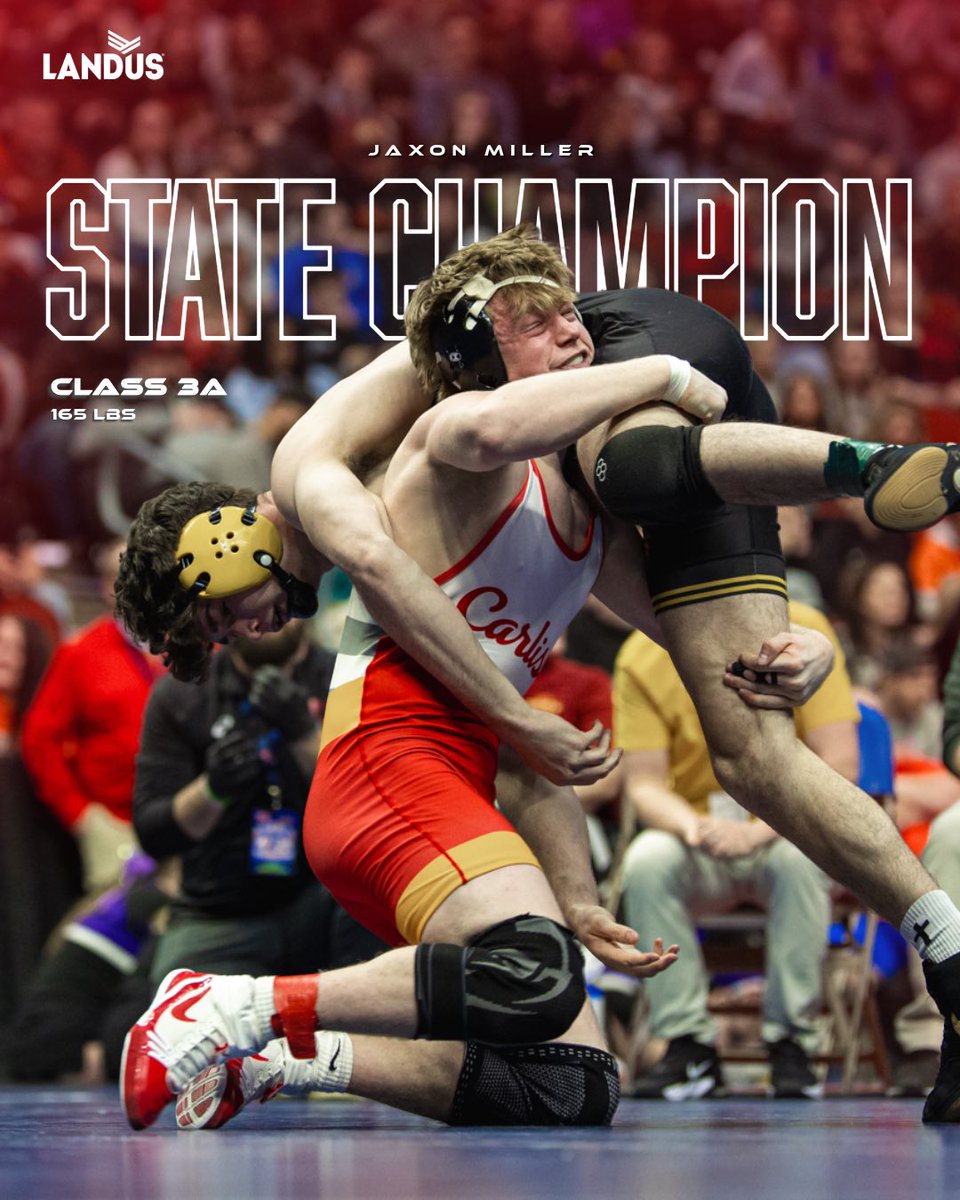 Bound_IA's tweet photo. 🏆𝐒𝐓𝐀𝐓𝐄 𝐂𝐇𝐀𝐌𝐏𝐈𝐎𝐍🏆

JAXON MILLER IS THE CLASS 3A 165 STATE CHAMPION 💍

#iahswr https://t.co/2AjDmuej7c
