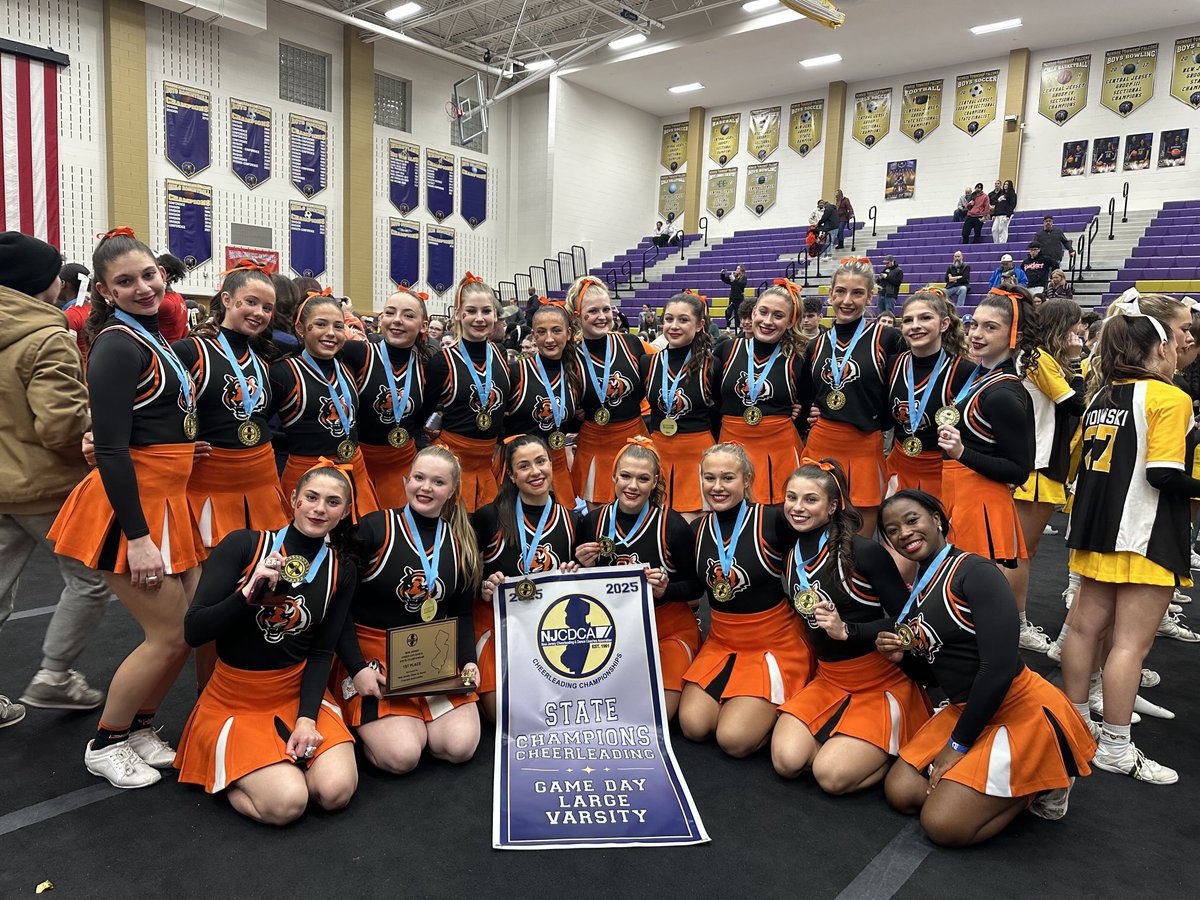 State Champions !!!!!! Congratulations Girls Varsity Cheerleaders ⁦<a href="/BarnegatSchools/">Dr. Brian Latwis</a>⁩ ⁦<a href="/BarnegatHSCheer/">Barnegat HS Cheer</a>⁩