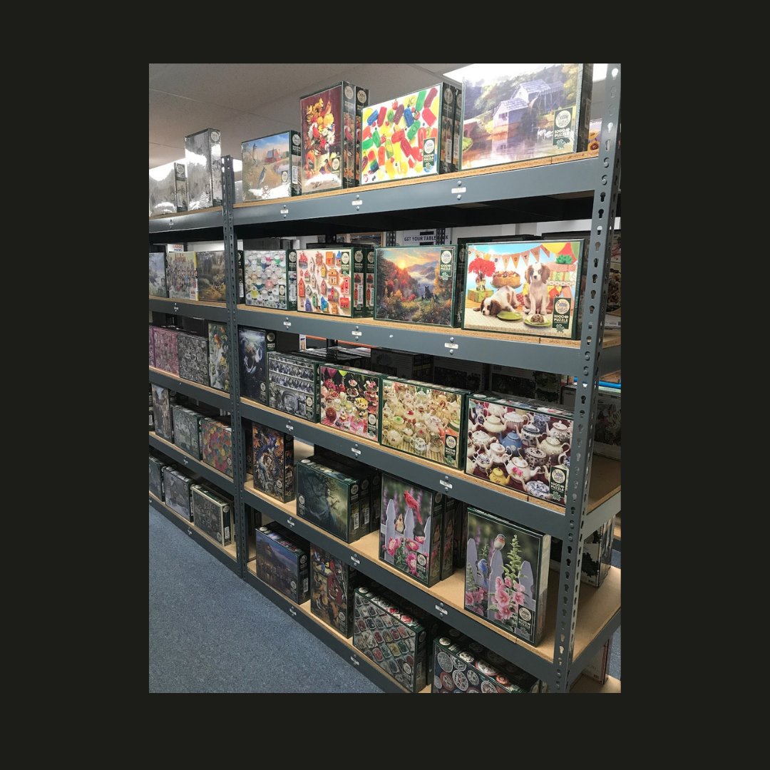 PuzzleHobby's tweet photo. Where to find jigsaw puzzles near by? The local stores there are other options. Some stores may surprise you with some deals. If you are open to gently used, look at the Goodwill stores, even Salvation Army type stores have low priced puzzles. https://t.co/mzffU6i6GH https://t.co/XcYprrAssU