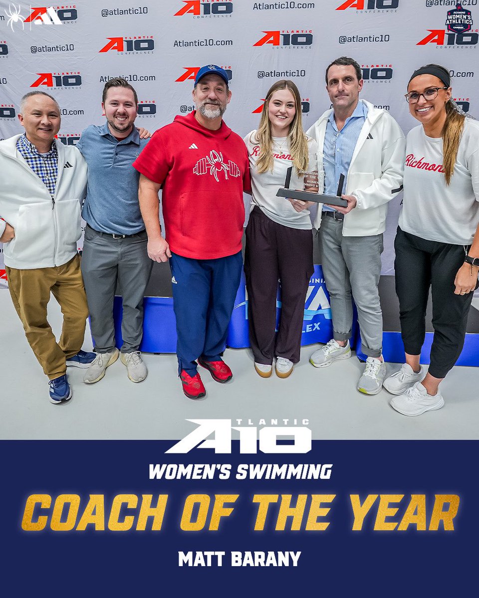 COACH OF THE YEAR! 🤩

The star behind our super stars. ⭐️🫶Congratulations to Coach Matt Barany! 

#OneRichmond