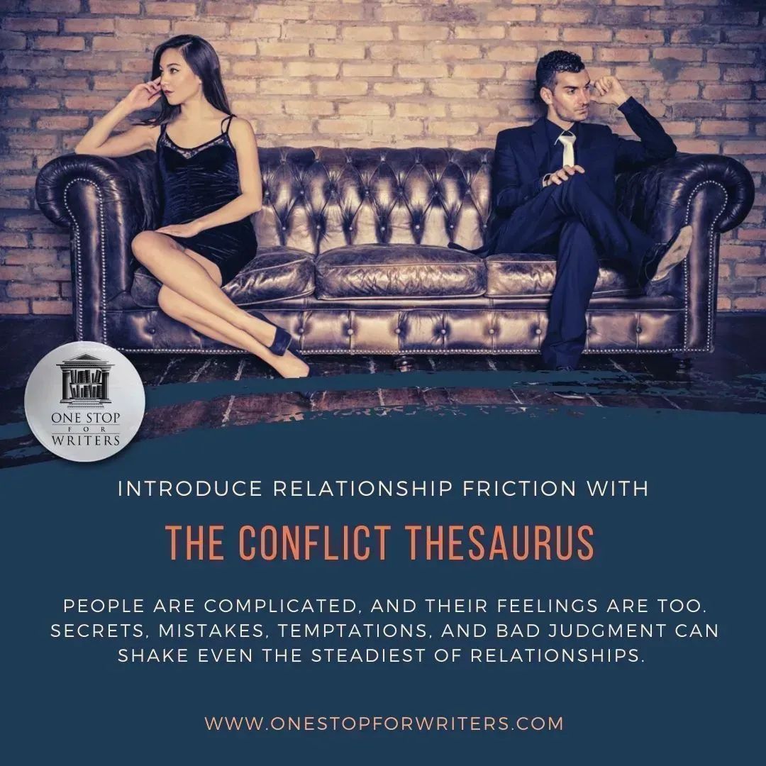 Tension between characters is something writers create all the time. There's so many great ways to do it, too - power struggles, family issues, duty and responsibility, work-life unbalance &amp; more! 

If you need ideas, check this out: buff.ly/4glF0yo *