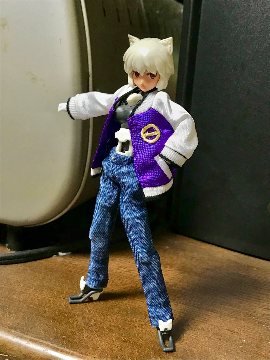 猫の日にアップするの忘れてたうちのグラップルちゃん　#メガミデバイス