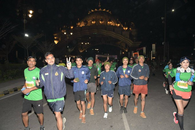 NamankumarNd's tweet photo. Fitness and national pride came together today as BSF successfully completed the Bordermen Marathon-2025. 

#BSFMarathon #HandInHandWithBorderPopulation #FitIndia #AttariAwaits #AmritsarMarathon https://t.co/JpD3j0lbwz
