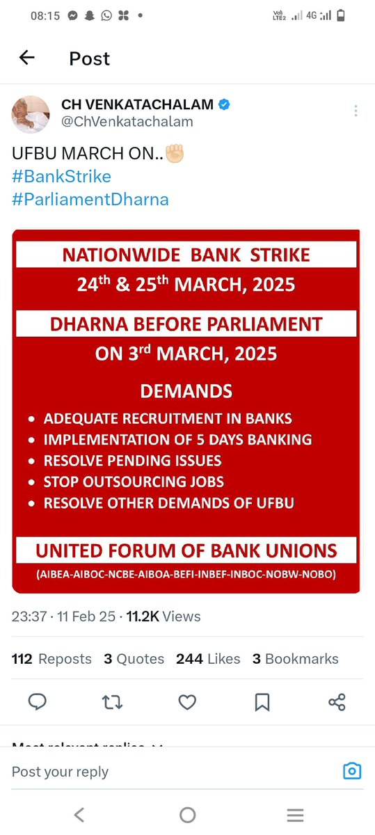 PrabahtR's tweet photo. UFBU MARCH ON...
#UnitedWeStand https://t.co/9qpSQR3CBP