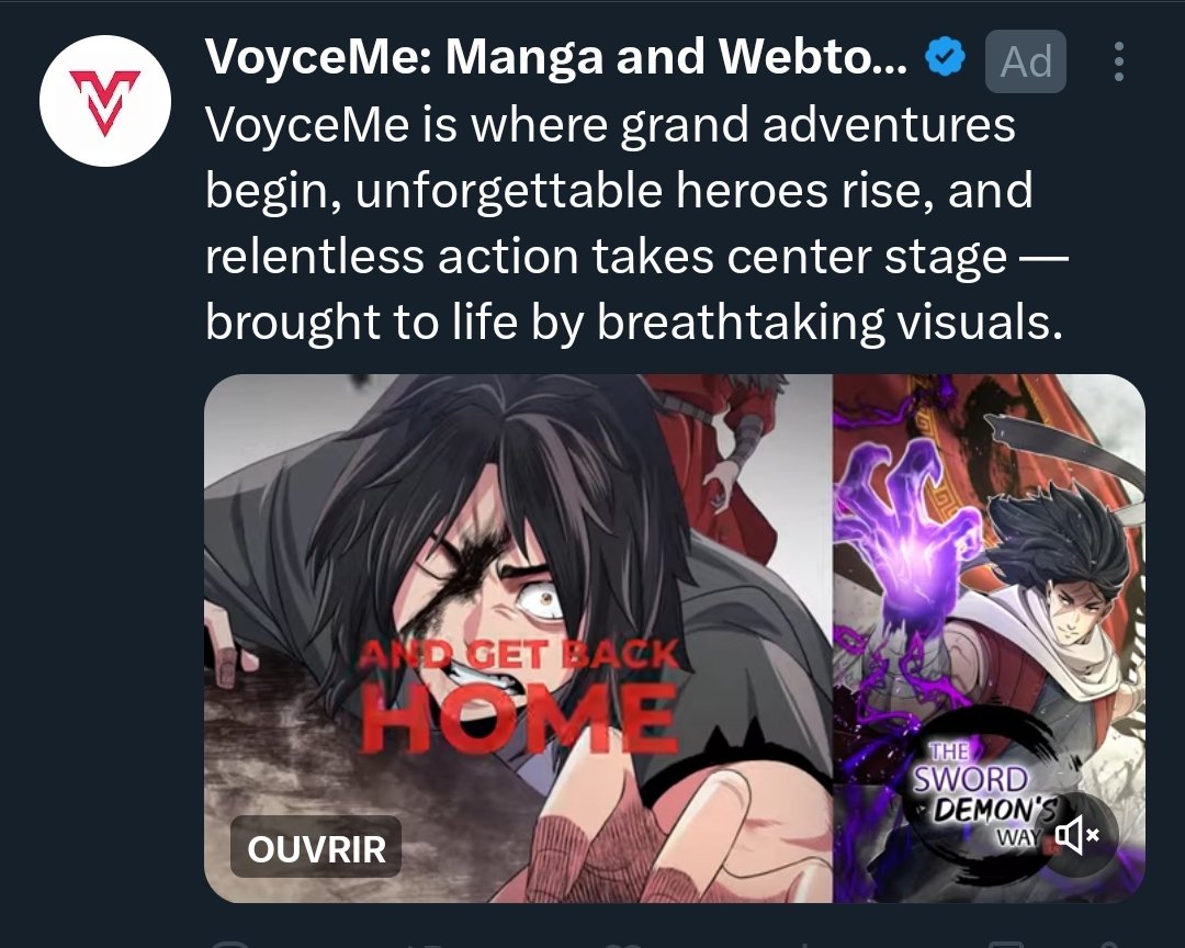 What are you waiting to get into <a href="/zokioverse/">Zokio</a> ...

 Is anyone else getting <a href="/Voyce_Me/">Voyce.Me</a> ad on his feed ?

Cause no other nft project ever done that 🤣 we first mover advantage 🤣🙏😂