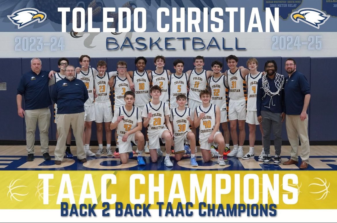 SpyReportOH's tweet image. In a year where @TCEagleBball was said to be “down,” Coach Boris, 2025 Karter Koester &amp;amp; the Eagles hoist an outright TAAC trophy, cut down a Sectional net, and have more 🏀 ahead of them.

6’4” Koester has put up staggering numbers throughout &amp;amp; is a SERIOUS scholarship candidate.