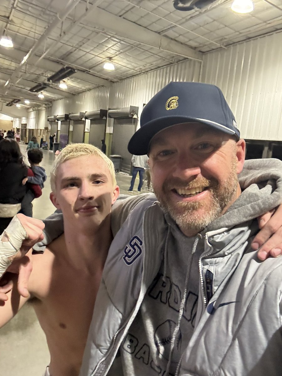 jaredhensley9's tweet photo. Decent weekend for @SD__Wrestling!!! The boys cashed that 2nd check that my mouth wrote,  cruising to the @tssaa Traditional Wrestling Title with 3 placers, 2 runner ups, and 4 CHAMPIONS (Jenkins, Cosper, Wade, and Davis). #AndStill #Back2Back #MenOfTroy #ProudAD…and #ThisIsWhy https://t.co/SuokNVvWSu