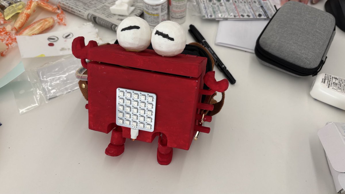 カニ🦀
#名古屋文理大学
#webiotmakers #愛知ハッカソン