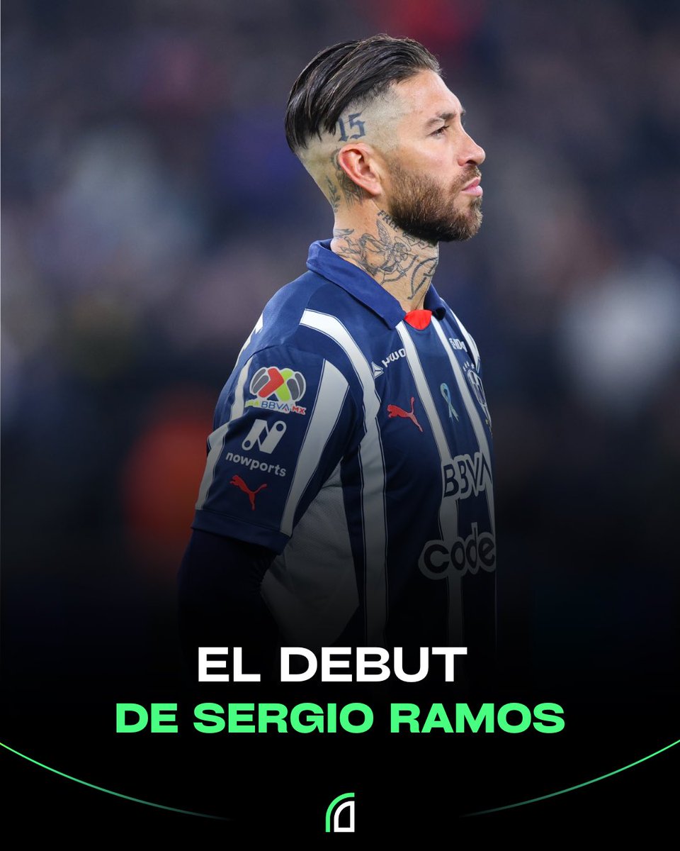 🇪🇸 El DEBUT de SERGIO RAMOS en la LIGA MX:

○ 41/44 pases precisos.
○ 7 RECUPERACIONES.
○ 4 duelos ganados.
○ 4 despejes.