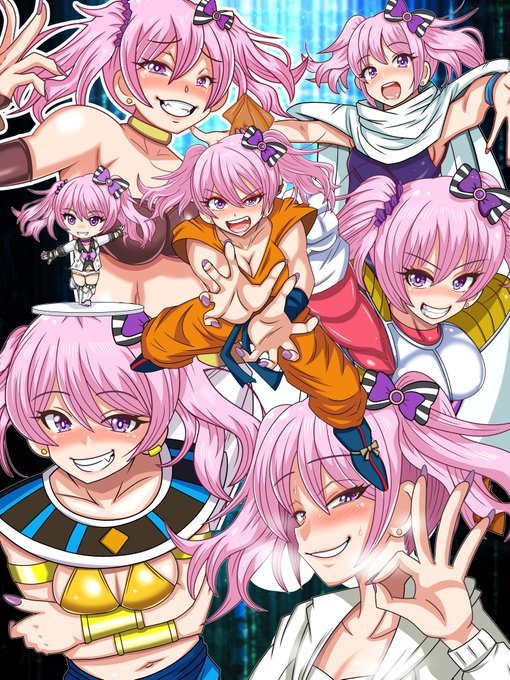 #三連休はフォロワーさんが増えるらしい
好きなVをたまに描くよ 