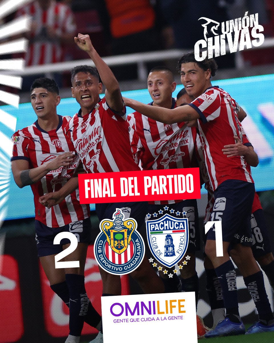 Chivas's tweet photo. Lo trabajamos y conseguimos la vuelta; nos quedamos con 3 puntos muy importantes en casa 🐐

🇫🇷 ¡GANÓ EL GUADALAJARA! 🇫🇷

#UniónChivas 🫂 https://t.co/wWYOAwQdEH