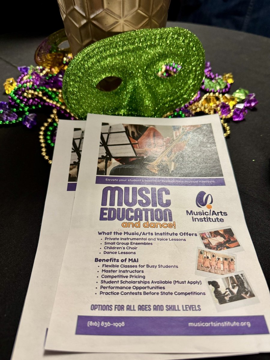 aaroncrossley's tweet photo. Great evening at Music/Arts Institute as they prepare for next weekโs @IndepMoRotary gala, sponsored by Speaks Chapels! Grateful MAI has been shaping young musicians and enriching our community for years, something I know firsthand as a former vocal student. #independencemo https://t.co/DgxIB5aR0p