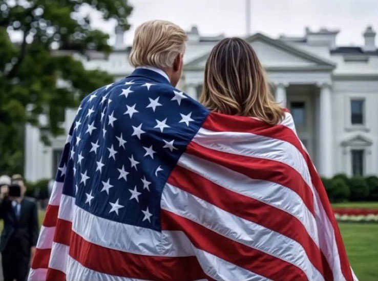 JaneLydiaB's tweet photo. @MELANIAJTRUMP First Couple ❤️🇺🇸 https://t.co/VtdAl3jET5
