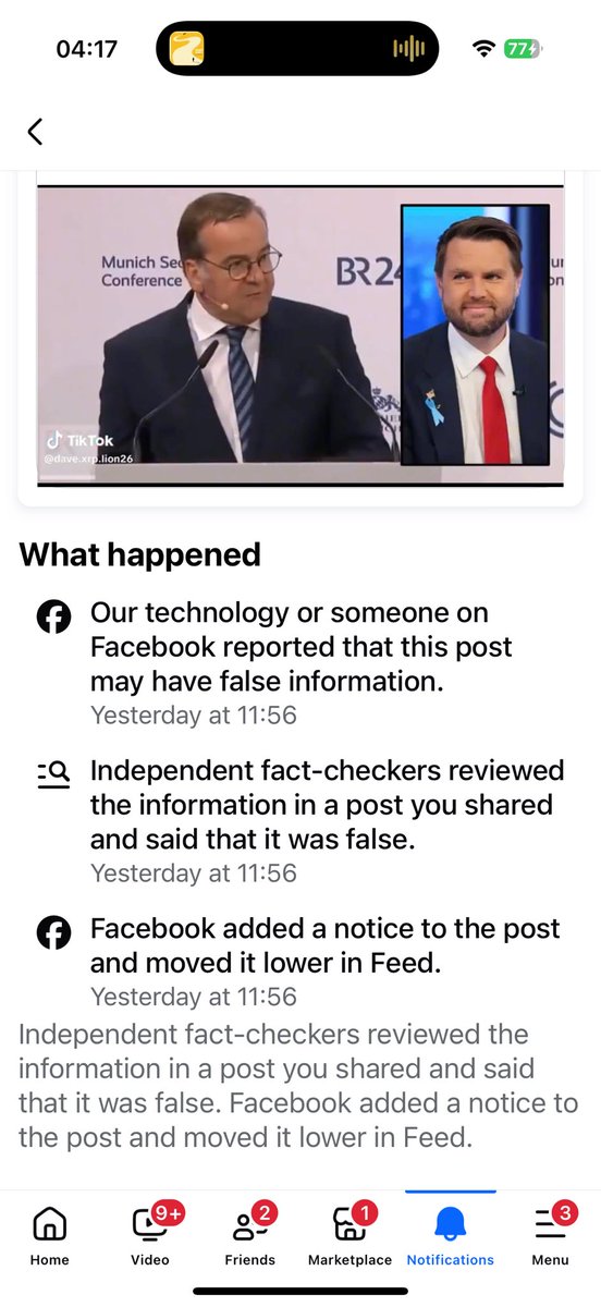 Face book fact checkers!🤣😆🤣 paid by Trump fact asses does X own FB as well