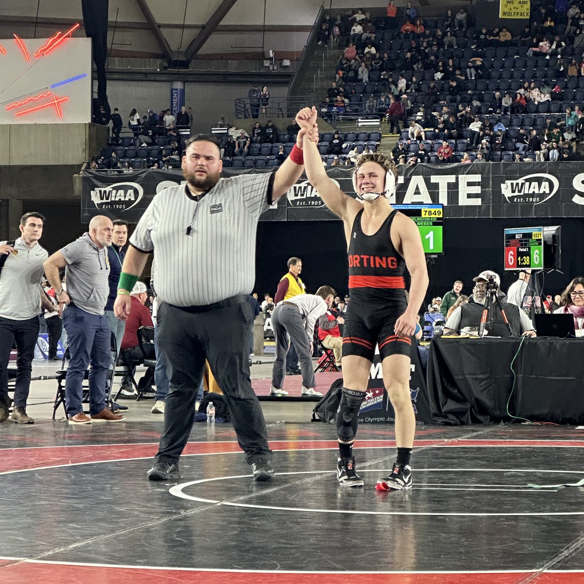 wiaawa's tweet image. 2025 WIAA 2A Boys 144 lb. State Wrestling Champion:

Michael Fritz (Orting)

@GesaCU #matclassic