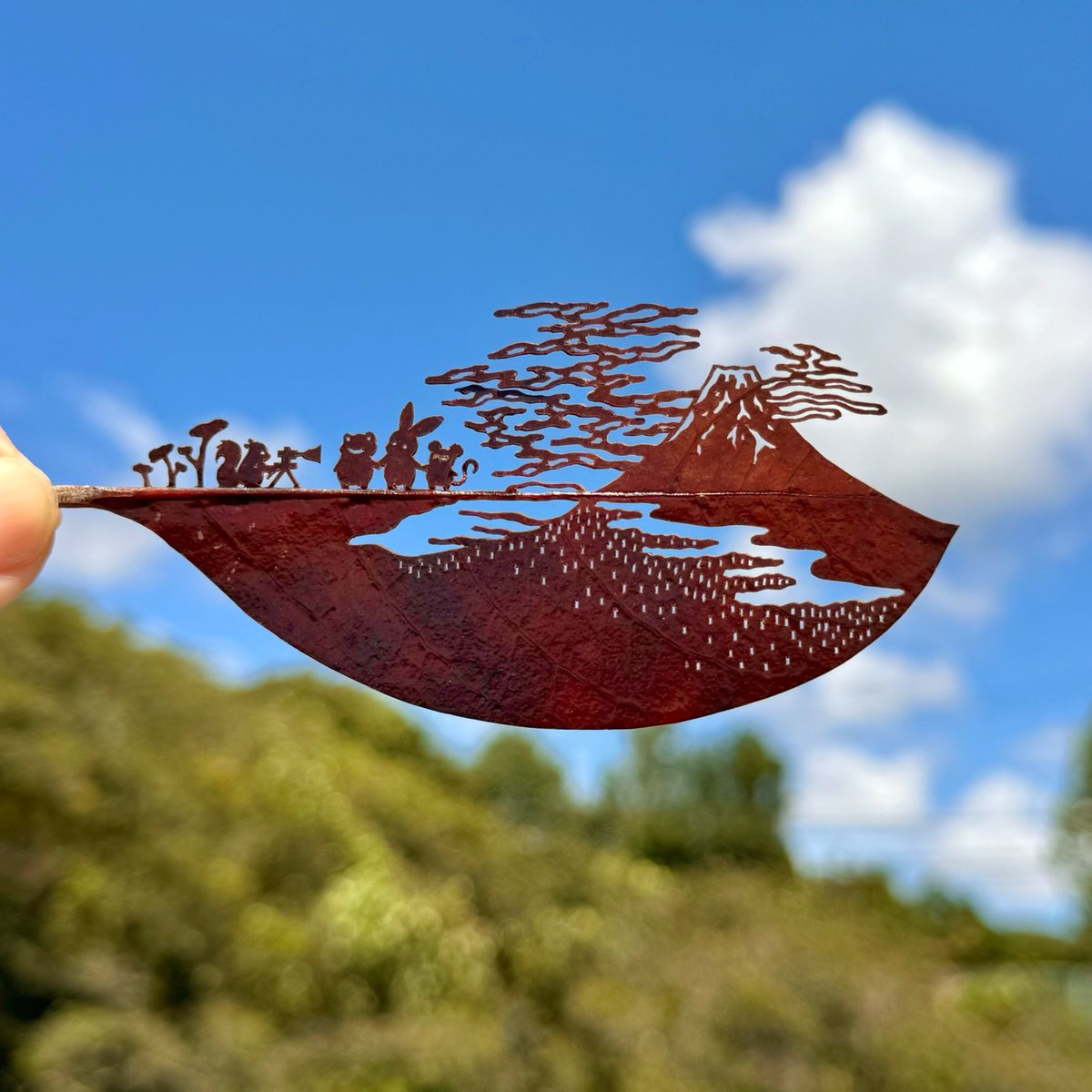 lito_leafart's tweet photo. ｢富嶽三十六景 凱風快晴｣

今日2月23日は…
#富士山の日 https://t.co/1jCrMmonYP