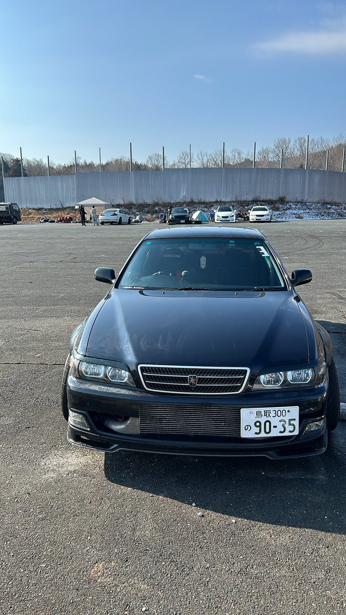 頑張って車綺麗にしました。😃