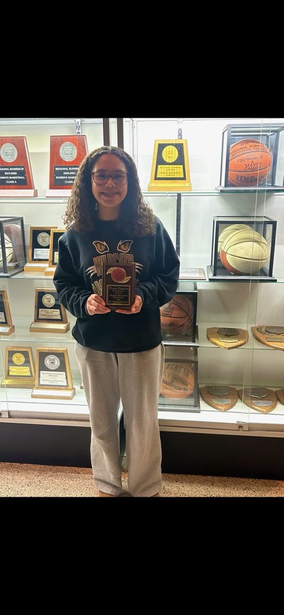 Congratulations Taylor Holder for being a part of the 2024-2025 Western Highlands conference All-Tournament Team!