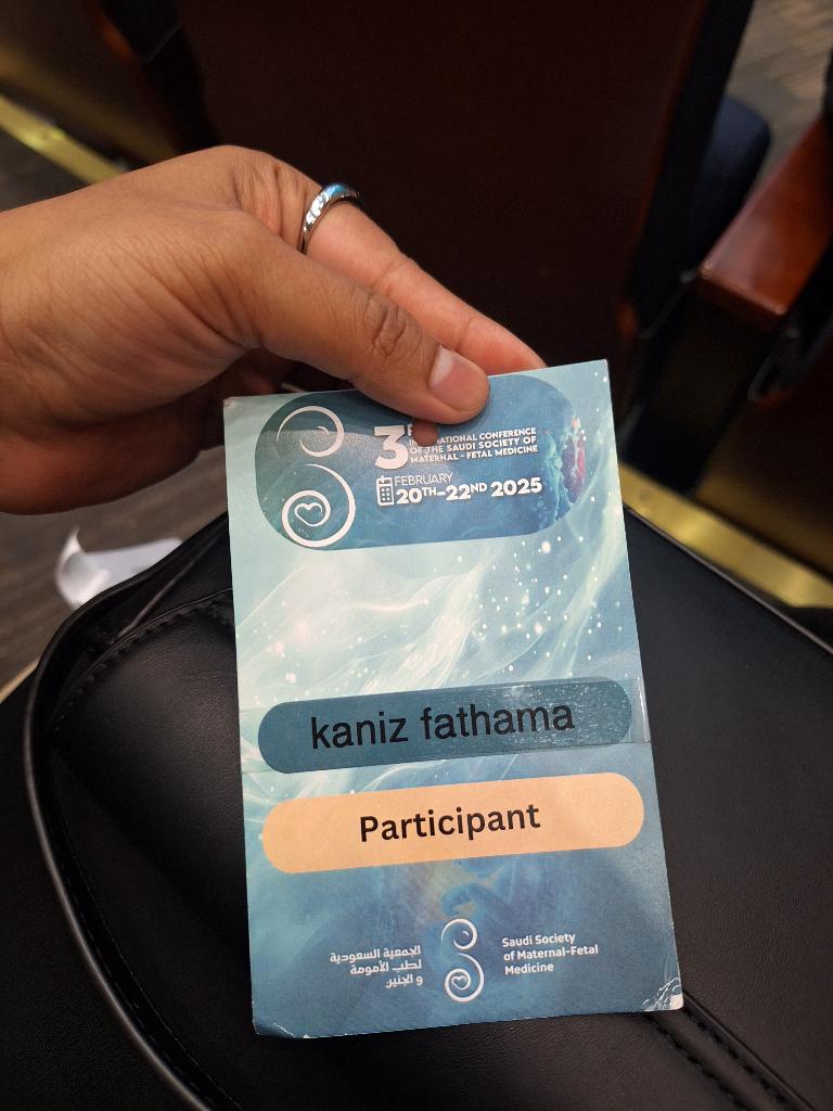All in all, I'm even more inspired to pursue Ob/Gyn as a speciality in the future. Thanks to #SSMFM25 for this learning opportunity. I'm looking forward to attending more conferences.
