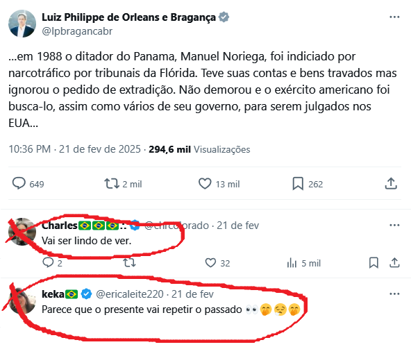 Como é possível que essas pessoas ainda acreditem em soluções mágicas?! Basta olhar para outros países, como a Venezuela, Coréia do Norte etc. Onde líderes desafiam os EUA e perceber que eles não vão lá capturar ninguém...  Como gostam de viver um mundo fantasioso!