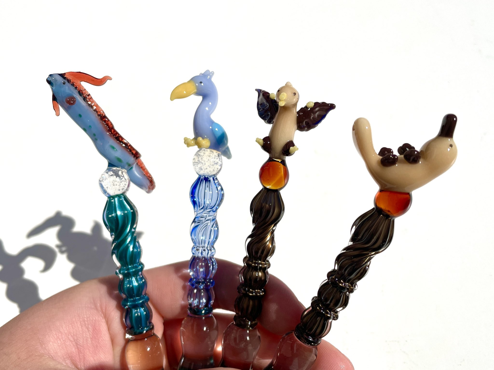 paraglass ガラスペンハリネズミ