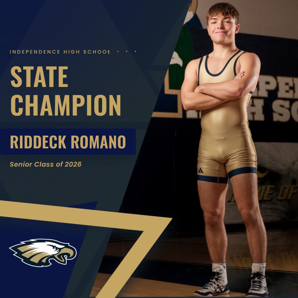 INDY NATION’S newest STATE CHAMP! Congrats, Riddeck!