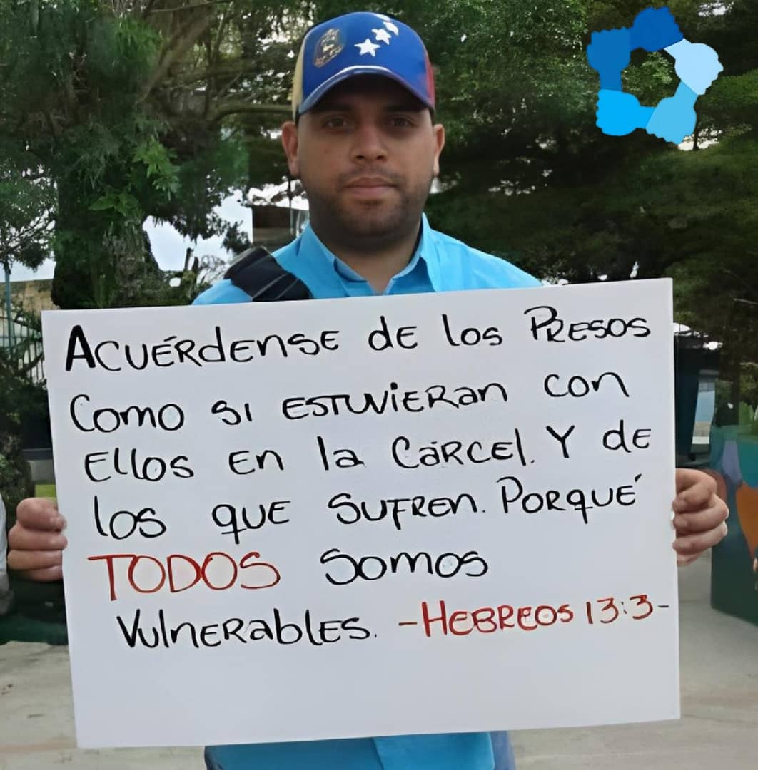 Coalición por los Derechos Humanos y la Democracia (@coalicion_ddhh) on Twitter photo Detrás de cada civil y militar Preso Politico venezolano, hay una historia y una familia que espera Justicia y Libertad.
#JusticiaEsPaz
#LibertadParaTodosLosPresosPoliticos
#DerechosHumanos
#Venezuela Detrás de cada civil y militar Preso Politico venezolano, hay una historia y una familia que espera Justicia y Libertad.
#JusticiaEsPaz
#LibertadParaTodosLosPresosPoliticos
#DerechosHumanos
#Venezuela