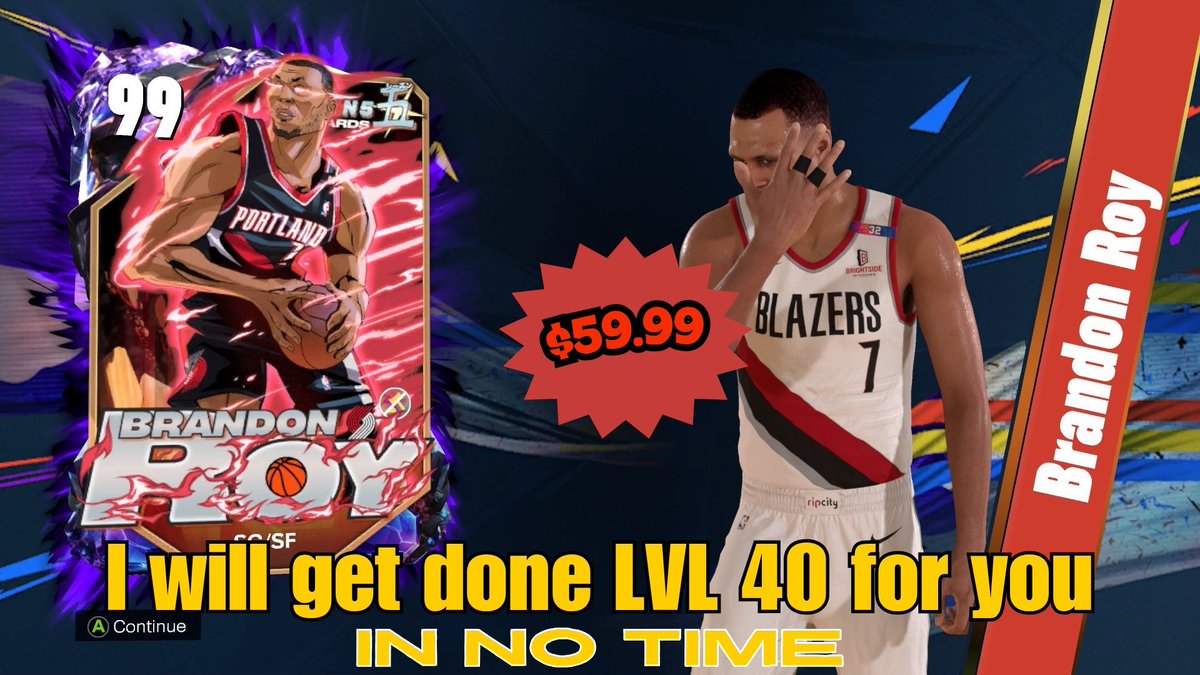 nba2kmtp's tweet photo. NBA 2K25 Level 40 Grind – Done FAST!
Stuck grinding for that LVL40 to get Opal Brandon Roy? Let us handle it.
Pro players, secure service, 72-hour turnaround. 1000s of orders completed
DM now to skip the grind and dominate the court!
#NBA2K25 #Level40Grind #myteam #NBA #NBA2K https://t.co/JEywL0Y23j