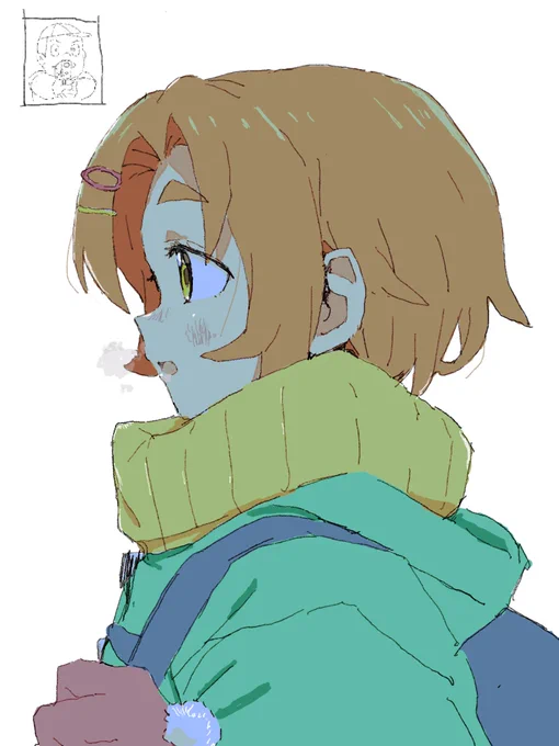 色塗った…。 