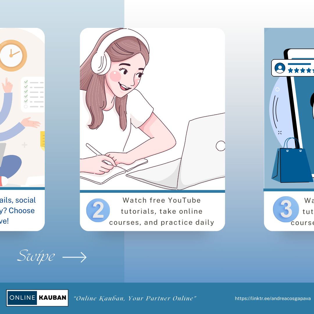 AndreaVa032700's tweet image. So, do you want to be a virtual assistant (VA)? Starting can feel scary, but every expert was once a beginner. Are you ready to start your VA journey? Comment &quot;READY&quot; below! 👇
#VirtualAssistant #WorkFromHome #VAforBeginners #FreelanceLife #OnlineJobs