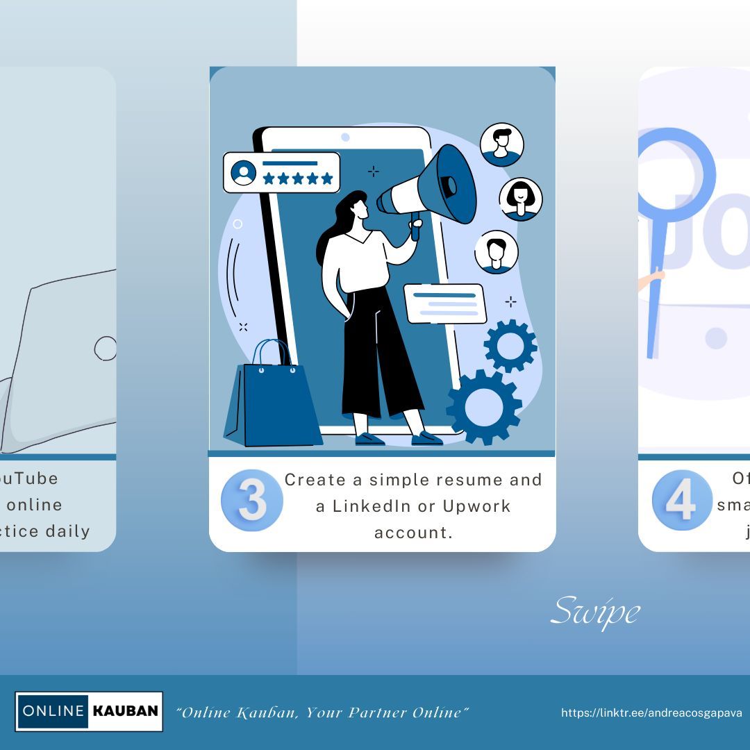 AndreaVa032700's tweet image. So, do you want to be a virtual assistant (VA)? Starting can feel scary, but every expert was once a beginner. Are you ready to start your VA journey? Comment &quot;READY&quot; below! 👇
#VirtualAssistant #WorkFromHome #VAforBeginners #FreelanceLife #OnlineJobs