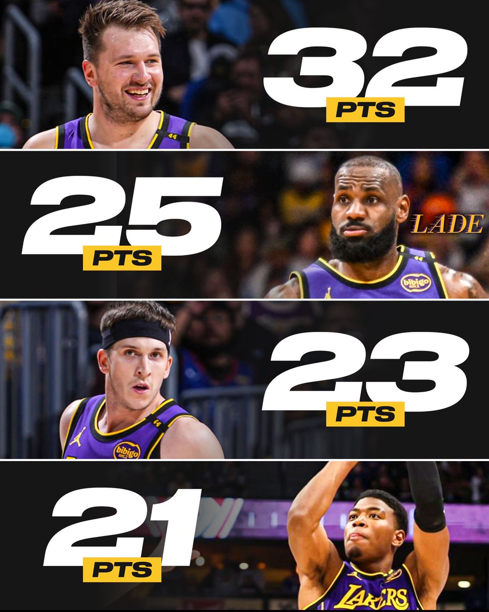 LADEig's tweet image. THE LAKERS SPOIL THE NUGGETS 9-GAME WINNING STREAK 😈

UNDEFEATED AGAINST THE NUGGETS IN THE LUKA ERA.