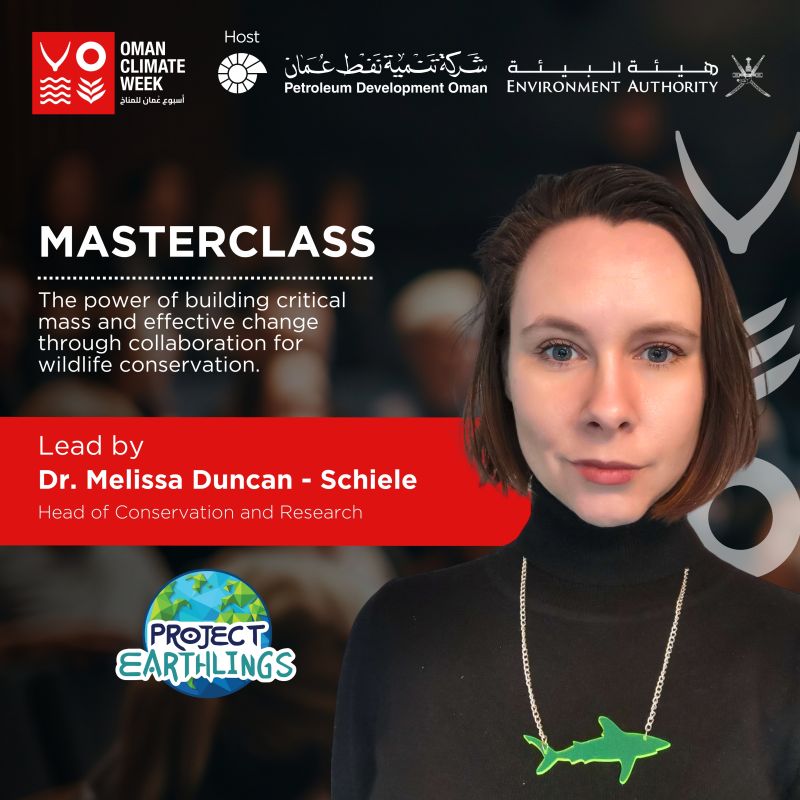 Dr Melissa Duncan-Schiele (@explorer_mel) on Twitter photo I'm flying the banner for collaborative conservation in Oman, within our gap-plugging and pioneering conservation entity, Project Earthlings. I work alongside some incredible researchers, environmentalists and industry specialists. We are stronger, together <a href="/OmanClimateWeek/">OmanClimateWeek</a> I'm flying the banner for collaborative conservation in Oman, within our gap-plugging and pioneering conservation entity, Project Earthlings. I work alongside some incredible researchers, environmentalists and industry specialists. We are stronger, together <a href="/OmanClimateWeek/">OmanClimateWeek</a>