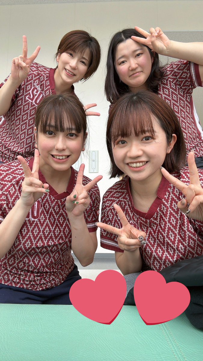宮崎新体連T1敗け！ついに入賞が途切れたけどこの7年の長い時間でみんな大人になり色々あっても変わらず同じメンバーで出れることが何より幸せ🥰
来年は予選から頑張りましょう🫶

ちなみに前日の高熱で(諸々陰性)練習少し観光前夜祭なしの異例の大会となったけどおかげで私は鳥刺し食中毒回避した🥹