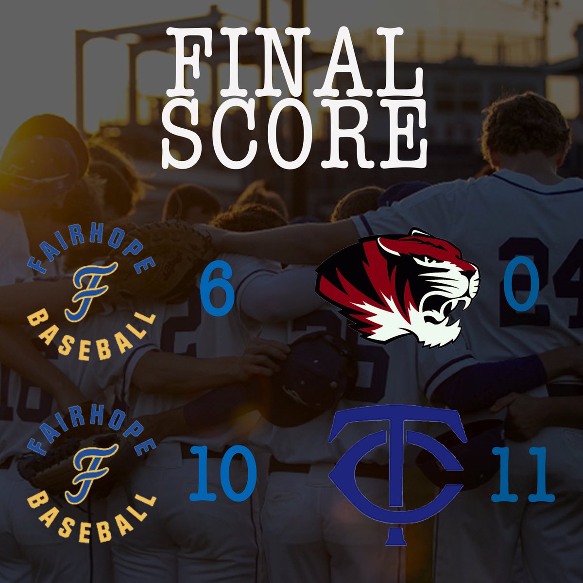 Pirates split the Saturday DH! Jerry McDowell and Harrison Cook combine to shutout Hartselle in Game 1.

McDowell: 4IP, 4H, 0R
Cook: 3IP, 0H, 0R
Westry: 1/2, 2B, 3RBI
Gearhart: 1/3, HR, 2RBI

BB Taylor, Will Sparks, and Miller Humphries each had two hits in game 2.