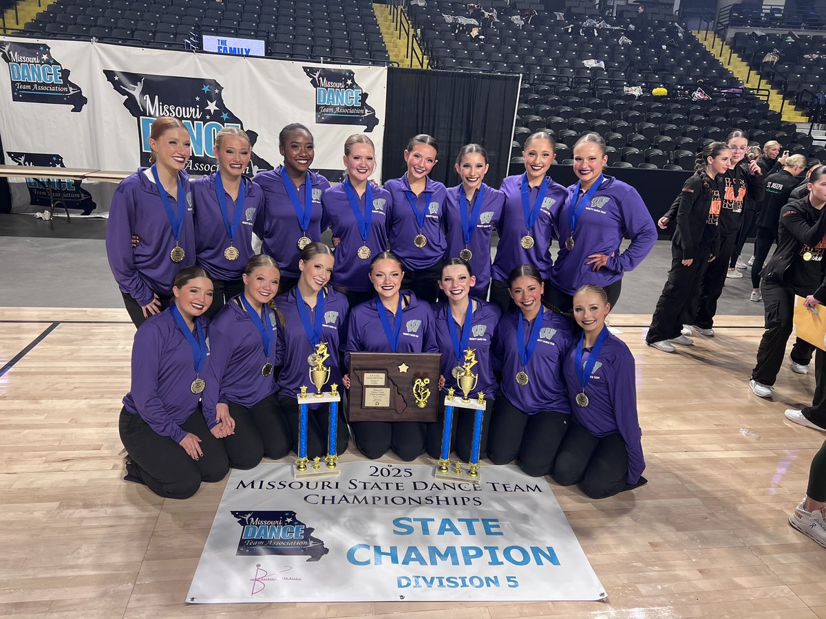 Back…..to……Back…..State Champs!!!!  Congrats to our Dance team for bringing home a State Title tonight!!  #greatdaytobeajaguar