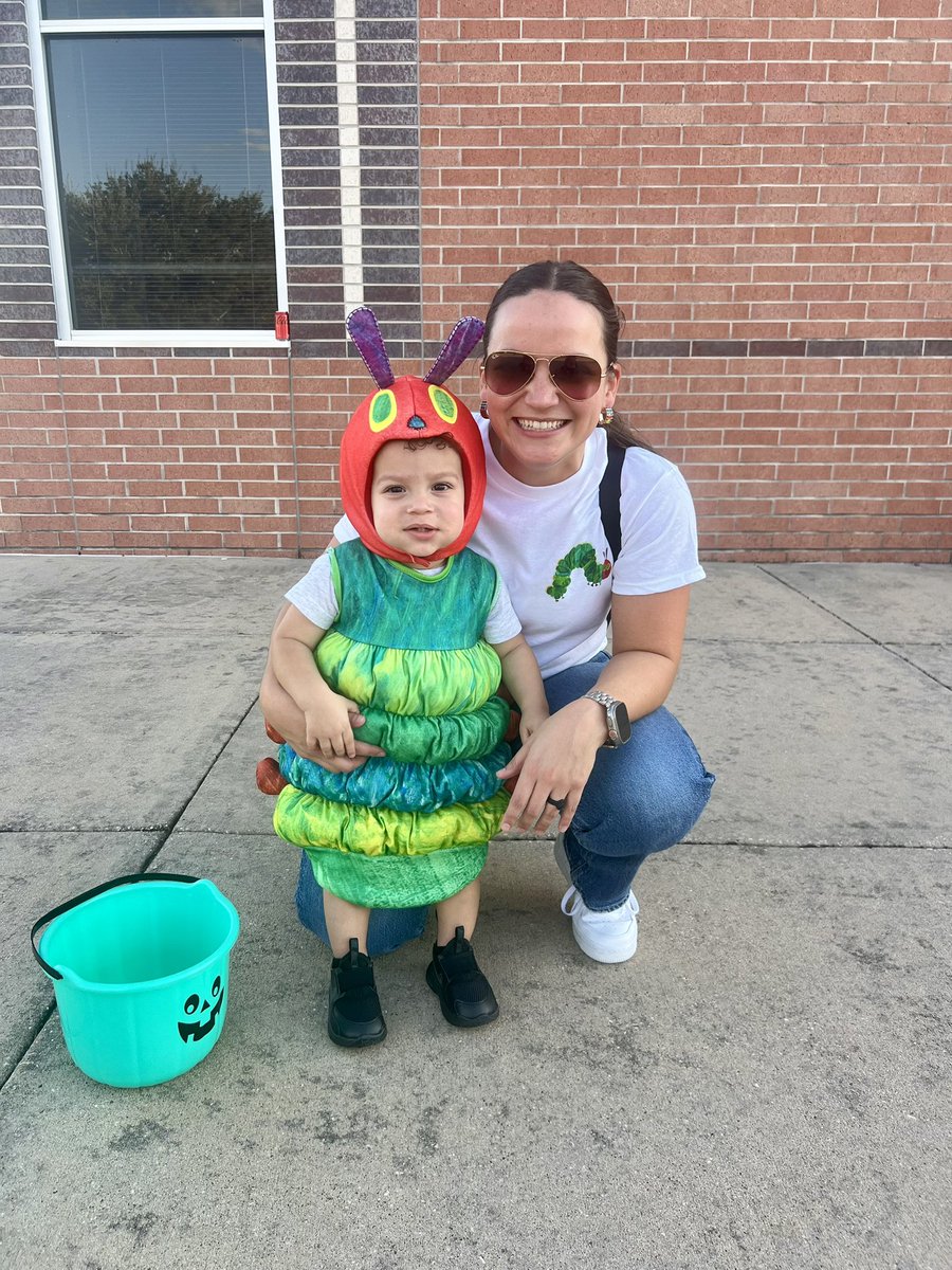 Trunk or Treat at Stephens Elementary with my son the Hungry Caterpillar 🐛 October 2024