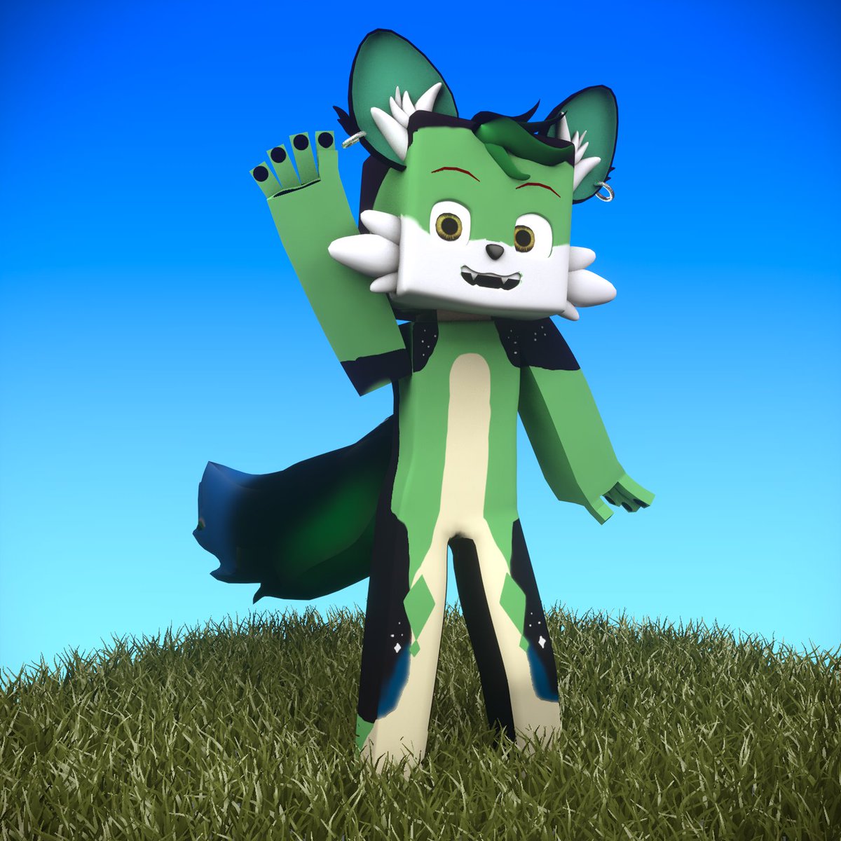 DayfoxAnims's tweet photo. Para @AlanEmanuel89 Aqui está tu premio uwu

perdon por los errores de textura me fue muy complejo pintar tantos colores y formas con mi poca experiencia qwq

#oc #render #CompasVerse https://t.co/evdqweOuWd