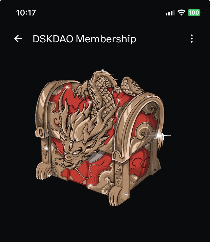 brflux's tweet photo. This is my @_DSKDAO_ membership
I am 1/222
I always will be
I will NEVER sell
This is my legacy
No amount of money will EVER buy this
Every minute
Every hour
Every day
Every year
I am DSK , and DSK for Life
#AlwaysDSK https://t.co/HpIF31QIIT