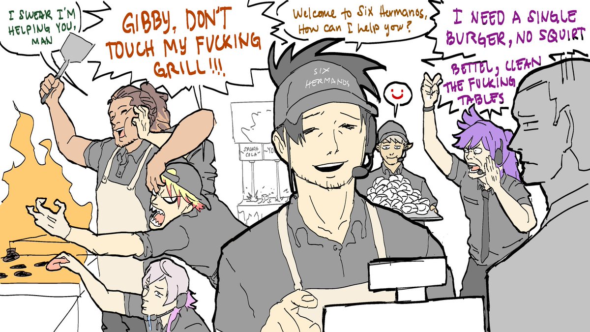 six guys

 #JosuijiArt #GBArt #Artxel #Bettelful #CrimzonMuze #PIHAKKASSO