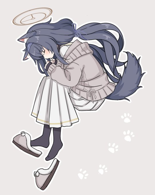 ウイ猫単体🐈‍⬛
#ブルアカ 