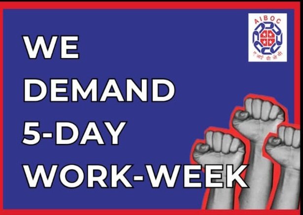 Bankers on Strike on two days
24 march
25 march 

W H Y 

Because <a href="/DFS_India/">DFS</a> is paying no heed to honor #5DaysBanking