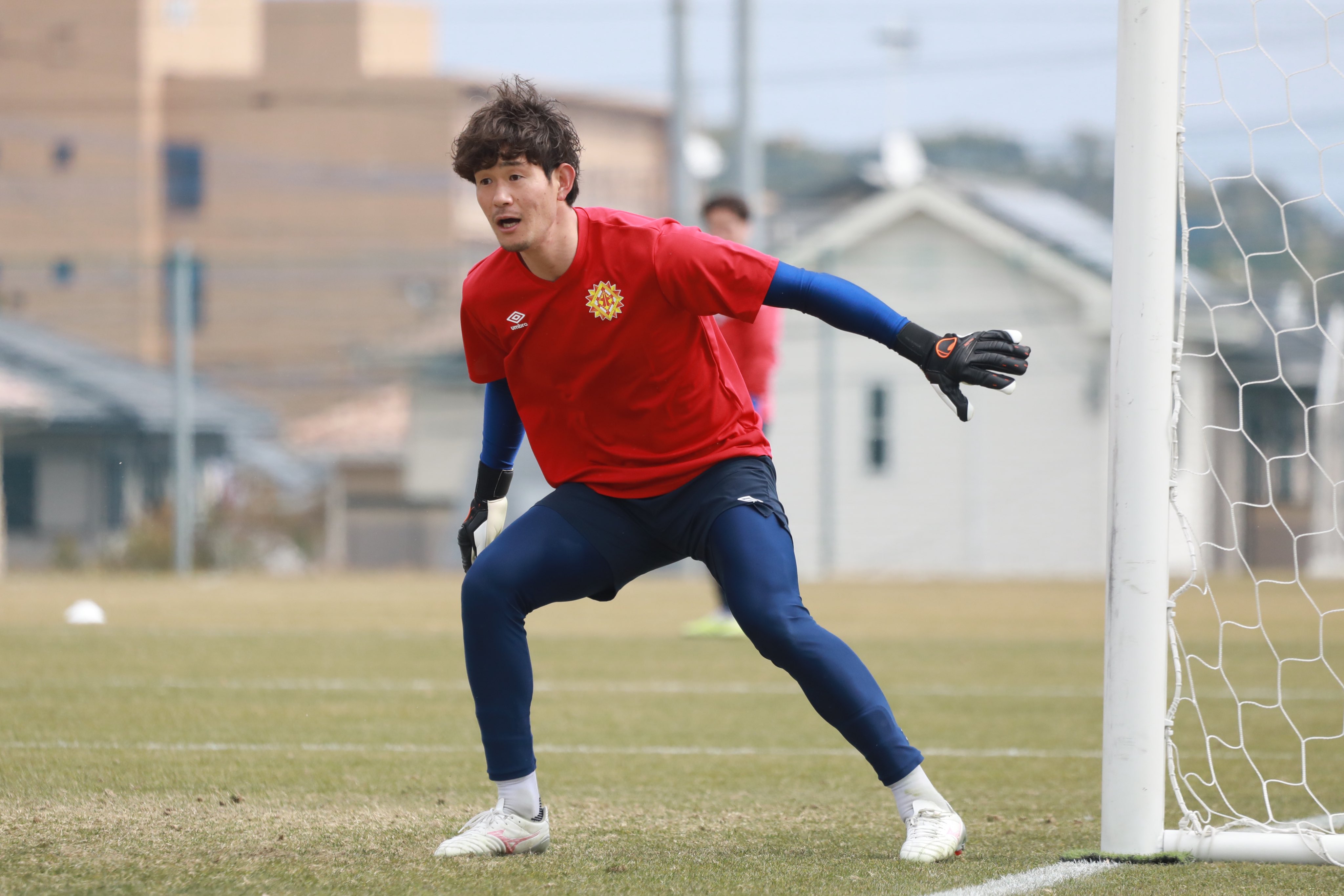 サッカー ギラヴァンツ北九州　長袖　支給品　練習着　トレーニング　プラシャツ サッカー ギラヴァンツ北九州 長袖 支給品 練習着 トレーニング